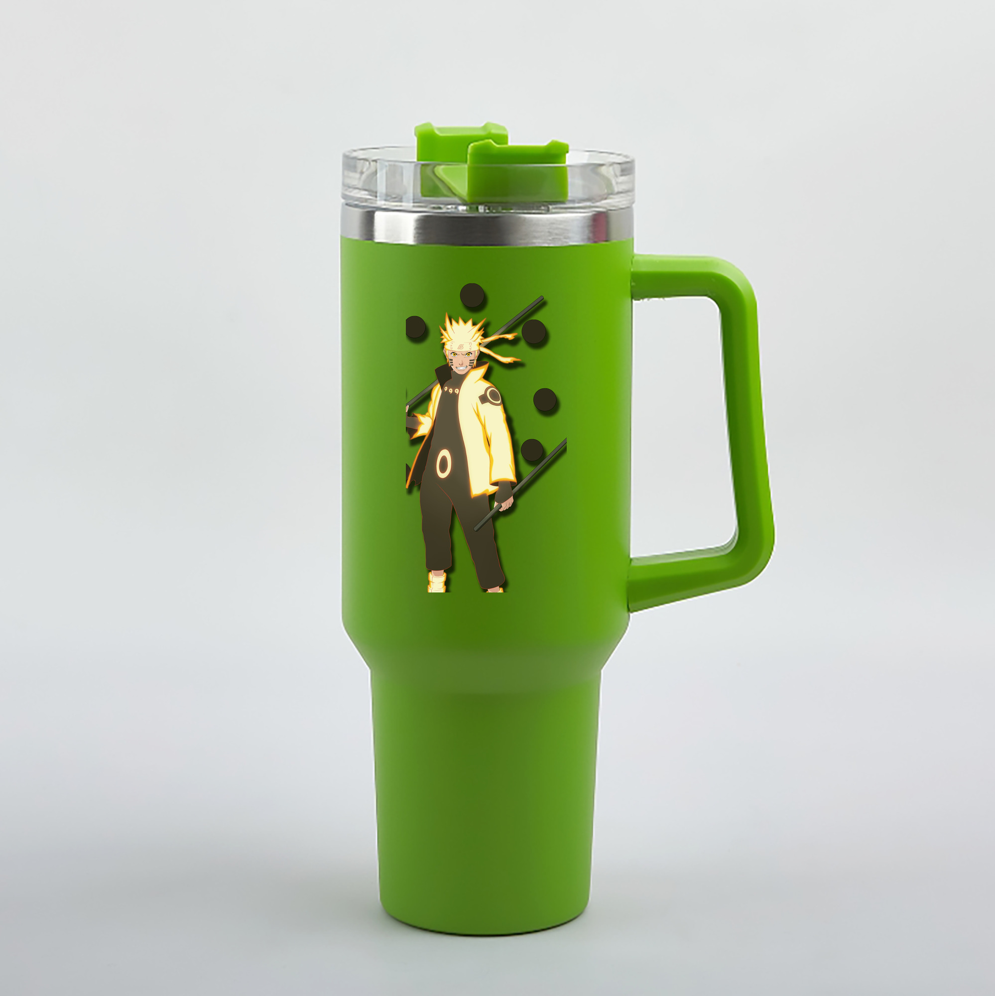 （画像用） NARUTO -ナルト- うずまき ナルト Uzumaki Naruto 1200mL車用タンブラー（カラープリント）
